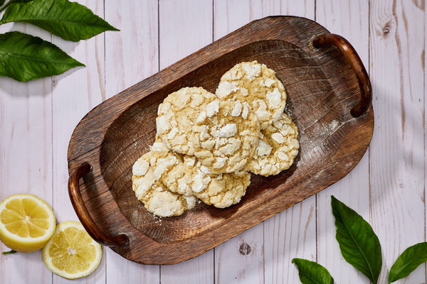 Lemon Crinkle Cookies